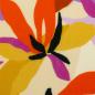 Preview: Viskose Malis Blumen abstrakt Flieder/Naturweiß